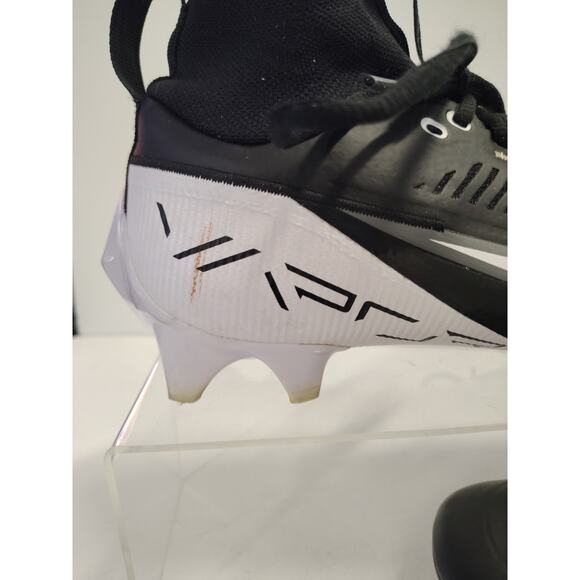 Nike Men’s 8.5 Vapor Edge Pro 360 2 Black/White Football Cleats DA5456-001 main image 10